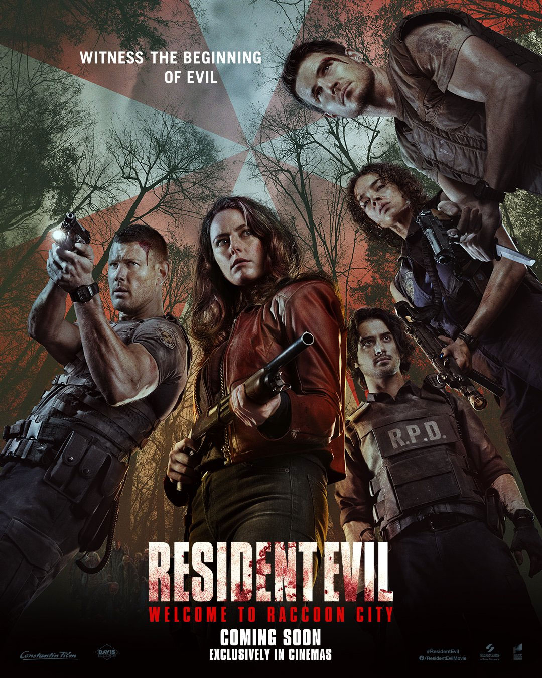Resident Evil Welcome to Raccoon City poster