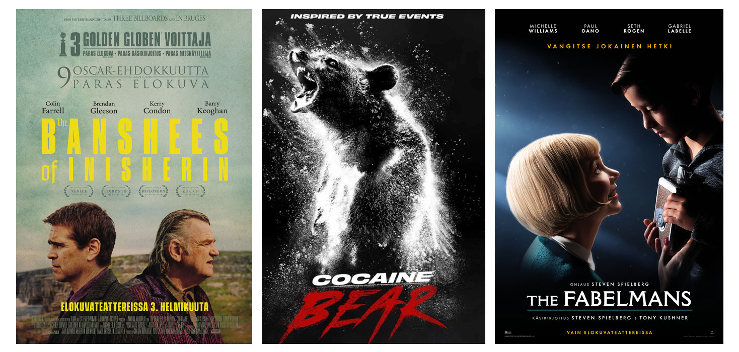 Helmikuun kaikki ensi-illat Suomen leffateattereissa: Cocaine Bear, Ant-Man  3, Titanic... 