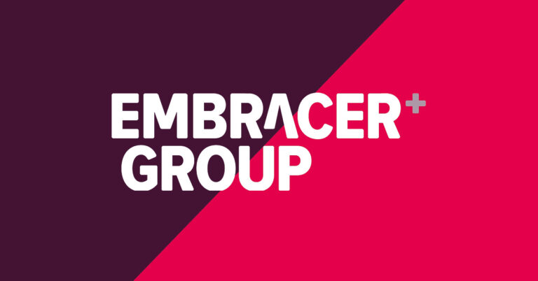 Embracer Group -yhtiön logo.