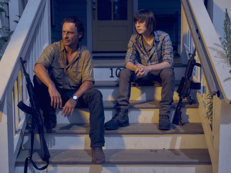 The Walking Dead, season 6 / Andrew Lincoln, Chandler Riggs