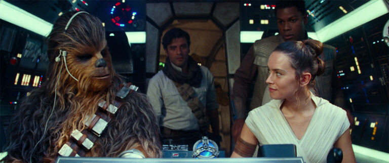 Star Wars Rise of Skywalker / Daisy Ridley, Joonas Suotamo